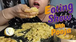😋🍗 Chicken Dank banglo Rice 🍚 ll Eating Show With Pooja