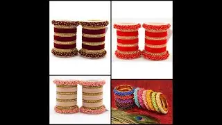 #Stylish party wear glass & Metal# Bangles Design Ideas/#Bridal Chuda Bangles set #JGDCreations