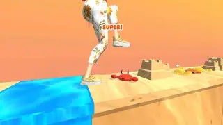 ASMR Tippy Toe 3D🌈👑 | Tippy Toe Android/iOS Gameplay All Levels Part - 17 | Satisfactory Sounds 4K |