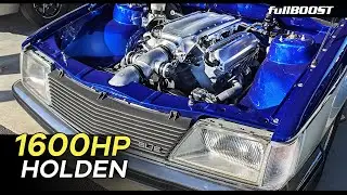 Внутри 1600-сильного 7-секундного уличного Holden Commodore | fullBOOST