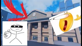 HOW-TO Rob the BANK *SAFELY* in roblox HERO LEGENDS