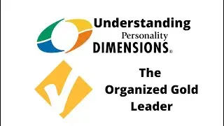 Understanding Personality Dimensions - The Organized Gold Leader by Anne Bulstrode & Susan Geary