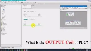 Logic element OUTPUT COIL Instructions in Siemens PLC Programming STEP7, SIMATIC Manager !!!