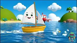Transportation Song for Kids | Train, Boat & Car | Fun Learning Rhymes |#baby #kids @poyokids2024 