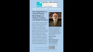 Grounding Ethics in Clinical Practice, with Stuart Finder