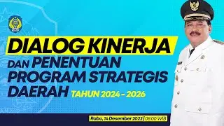 Dialog Kinerja dan Penentuan Program Strategis Daerah tahun 2024-2026 Kabupaten Nganjuk