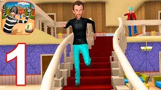Scary Robber House Pranks: 3d Thief Games - Gameplay Walkthrough Part 1 (Android, iOS)