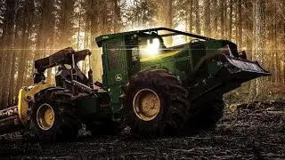 John Deere 748L Skidder Ride Along