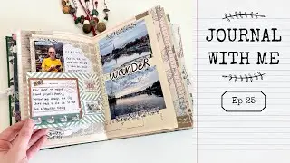 Junk Journal With Me | Ep 25 | Journaling Process