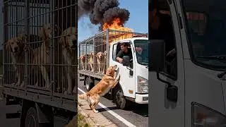 The clever golden retriever saved its companion.#金毛犬 #dog #cutepets #rescue