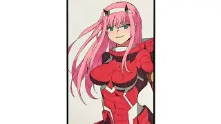 How To Draw Zero Two From Darling in the Franxx