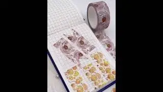 Foil washi tape🌟🌛🌟