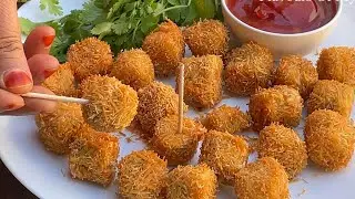 Aloo Sevai Pops | New Potato Pops Recipe - Best Eid Starter| क्रिस्पी आलू बाइट्स