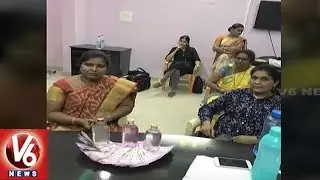 Bachupally Tahsildar Caught Red Handed To ACB While Taking Bribe | Hyderabad | V6 News