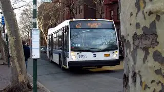 MTA New York City Bus: 2011 Nova Bus LFS #8055 on the Q2 Bus.
