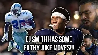 Emmitt Smith's Son Has Better Moves Than Him!!!- EJ Smith Highlights [Reaction] | Sharpe Sports