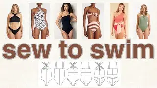 The Swimwear Trends & The Sewing Patterns to make your own.