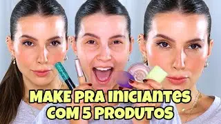 COMO DAR UM GLOW UP na AUTOESTIMA: USANDO SÓ 5 PRODUTOS!!