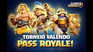 🔥 PUSH + TORNEIO VALENDO PASSE! Com Guerreiro Luquinhas! #clashroyaleaovivo