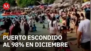 Puerto Escondido alcanza 98% de ocupación hotelera en temporada decembrina