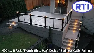 400 sq. ft Timberteck Azek Deck with 