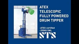 ATEX Telescopic Power Drive, Power Clamp Drum Tipper (STP06-RRH01-Ex)