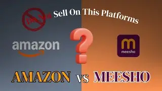 Amazon vs Meesho | Which Is Better for Online Business in India? | Real Comparison (Tamil)