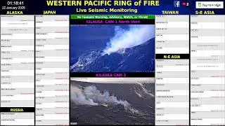 The Pacific Ring of Fire &ndash; Live Seismic Monitoring
