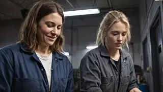 She Was Just My Coworker&hellip; Until the Shop Went Silent | Lesbian Love