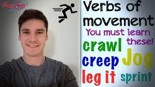 Учите английский. Важные глаголы! Научитесь описывать свои движения!