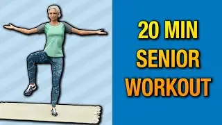20 Min Senior Workout: Boost Strength & Mobility at Home