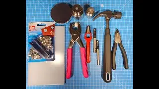 Люверсы - и все, что нужно для их установки:) /Grommets and all the tools you need to set them :)
