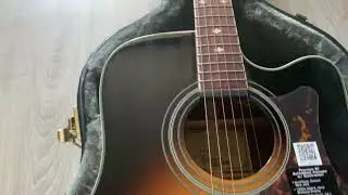 Моя новенькая Epiphone Masterbilt DR-500 MCE VS
