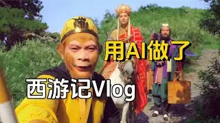 第一人称西游记Vlog，小白也能学会的视频教程
