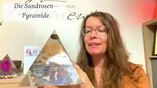 Die Sandrosen Pyramide #Orgonpyramide #sandrose #Pyramide