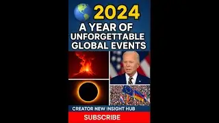 🌍 2024: A Year of Unforgettable Global Events | Shocking Moments That Made History!