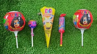 ASMR MUKBANG Watermelon Desserts Cutting Rainbow Ice cream, Lollipo Cutting Rainbow #Satisfying