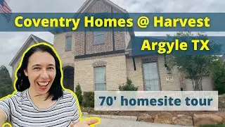 Dallas Fort Worth TX | Coventry Homes | Marietta 70 @ Harvest | Argyle New Home For Sale Full Tour