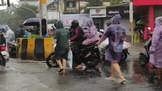 Heavy Rain Mumbai Vasai-Virar || Flooded Situation In Mumbai || Virar Water Logging II 