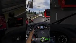 overtaking car #game #bussim #gameplay #shortvideo #shorts #viral  #games #simulator  #bus