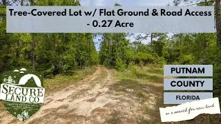 0.27 Acre Florida Lot Near River with Road Access &ndash; $6,800 Cash