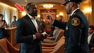 NEW!Racist Cop Kicks Black Billionaire Out Of A Vip Lounge, Minutes Later His Boss Arrives And Fire