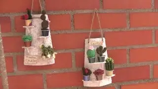 Teja decorada rustica