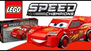 2026 LEGO Disney Cars Speed Champions Lightning McQueen Officially Revealed! | My Thoughts
