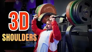 3D🔥 Shoulder Workout | #3dshoulders#gymmotivation #bodybuilding