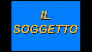 Grammatica2: il soggetto