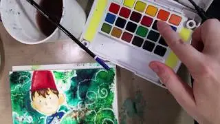 Sakura Koi Watercolor Field Set Mini Review