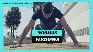⚡FLEXIONES⚡ Normas Pruebas Físicas Ejército Español