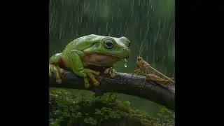 “Rainy Forest Sounds – Frog and Insect | Deep Sleep & Relaxation”