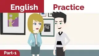 Improve English Speaking Practice with a Daily Conversation | Learn English Vocabulary & Listening 🗯